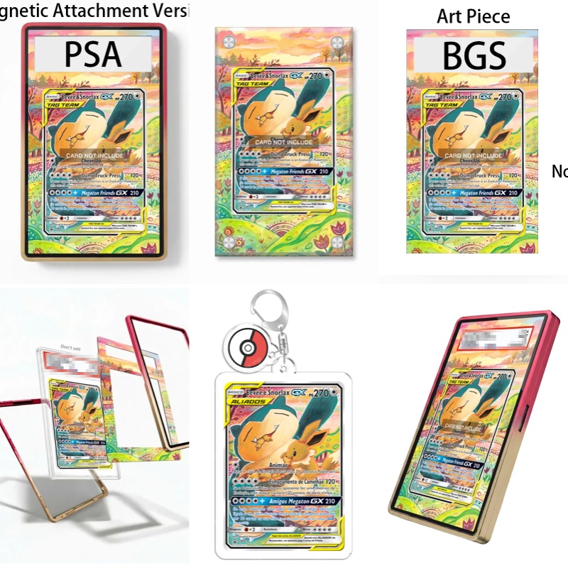 Display Case Acrylic - Kunstdisplay voor Pokemon Sun & Moon