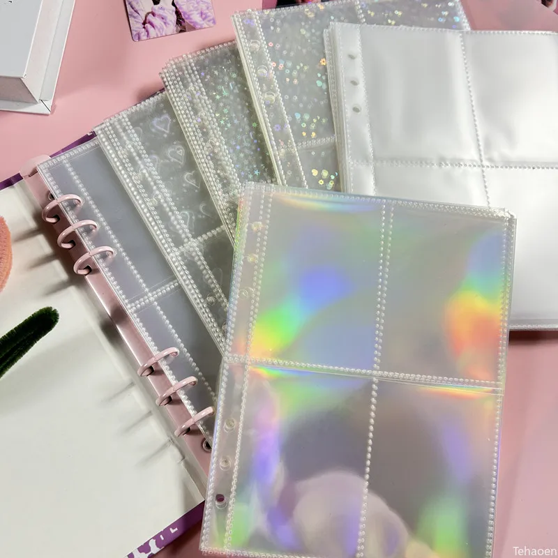 Card Penny Sleeve - 1-4 Grid Transparante Fotokaart Binder Binnenpagina's