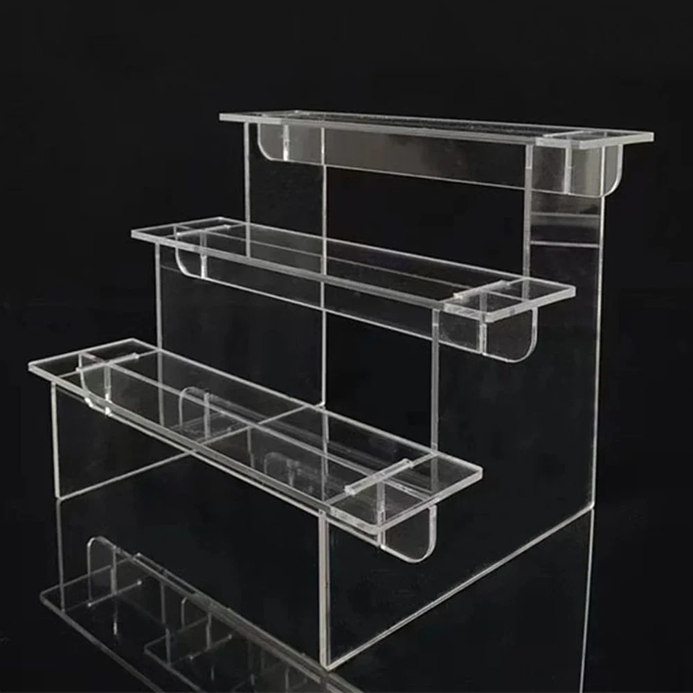 Pop Display Shelf - 1-5 Tier Acryl Displaystandaard Transparant Ladder