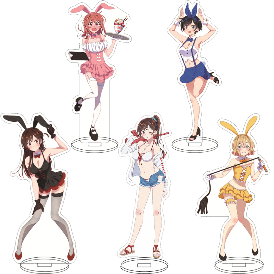 Figma Stand Set - 16CM Anime Figuur Rent A Girlfriend