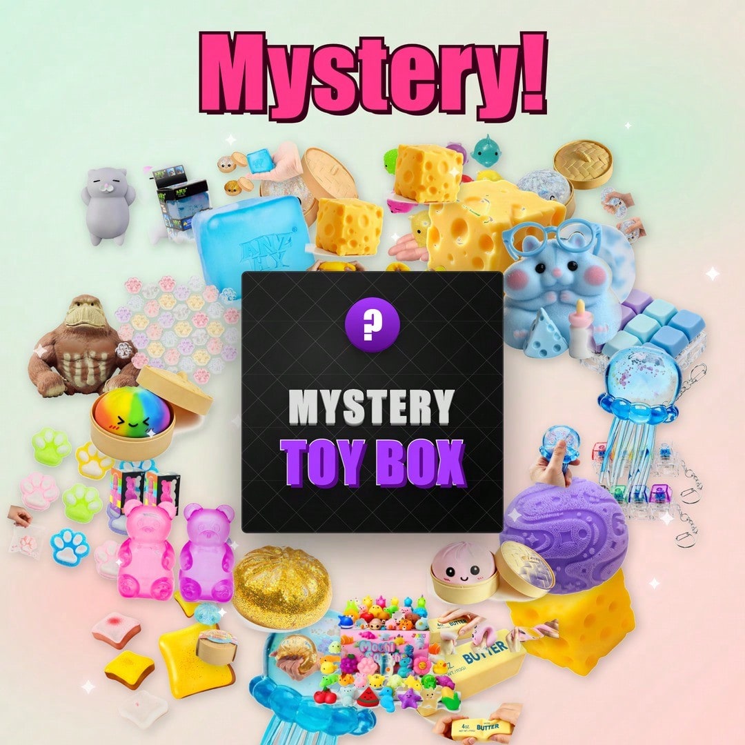 Zachte, schattige squishy blin - Mystery Box Blind Bag recensie en prijs