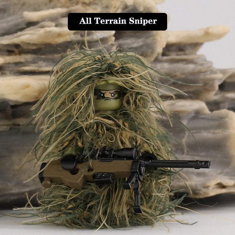 Militaire serie Soldatenfigure - Lego Minifigure Holder recensie en prijs