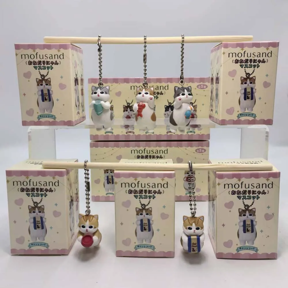 Mofusand Kawaii Kat Sleutelhan - Action Figure Stand recensie en prijs