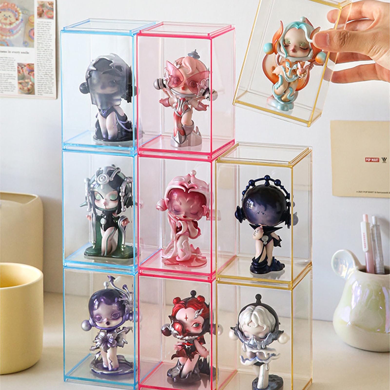 Acryl vitrine Kleurrijke figur - Pop Display Shelf recensie en prijs
