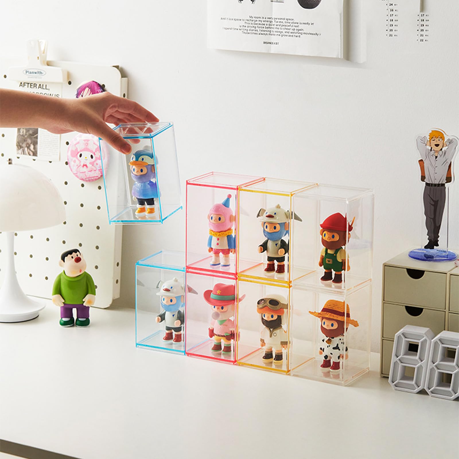 Acryl vitrine Kleurrijke figur - Pop Display Shelf recensie en prijs