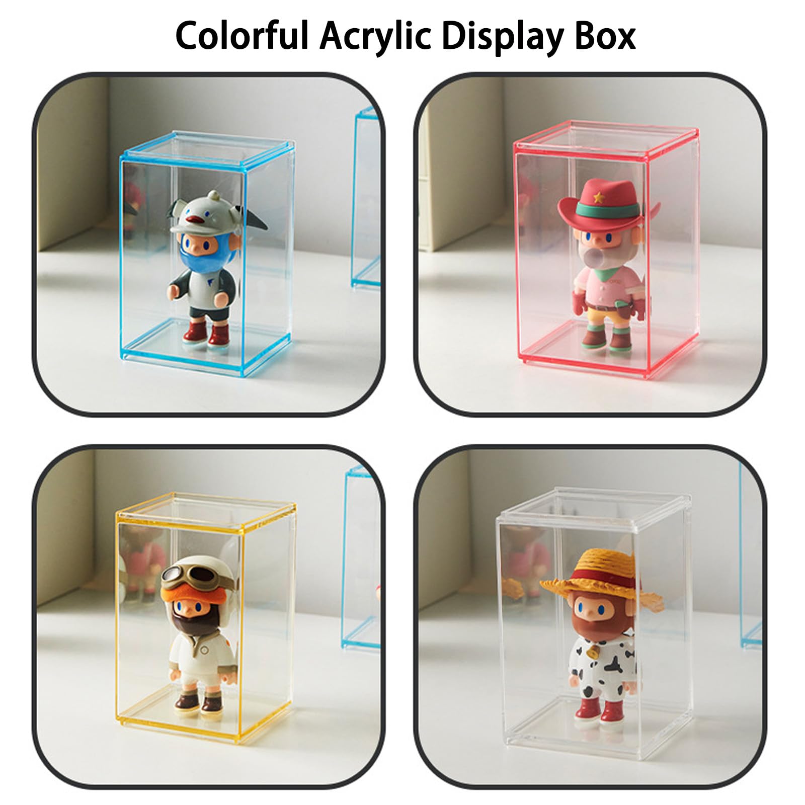 Acryl vitrine Kleurrijke figur - Pop Display Shelf recensie en prijs