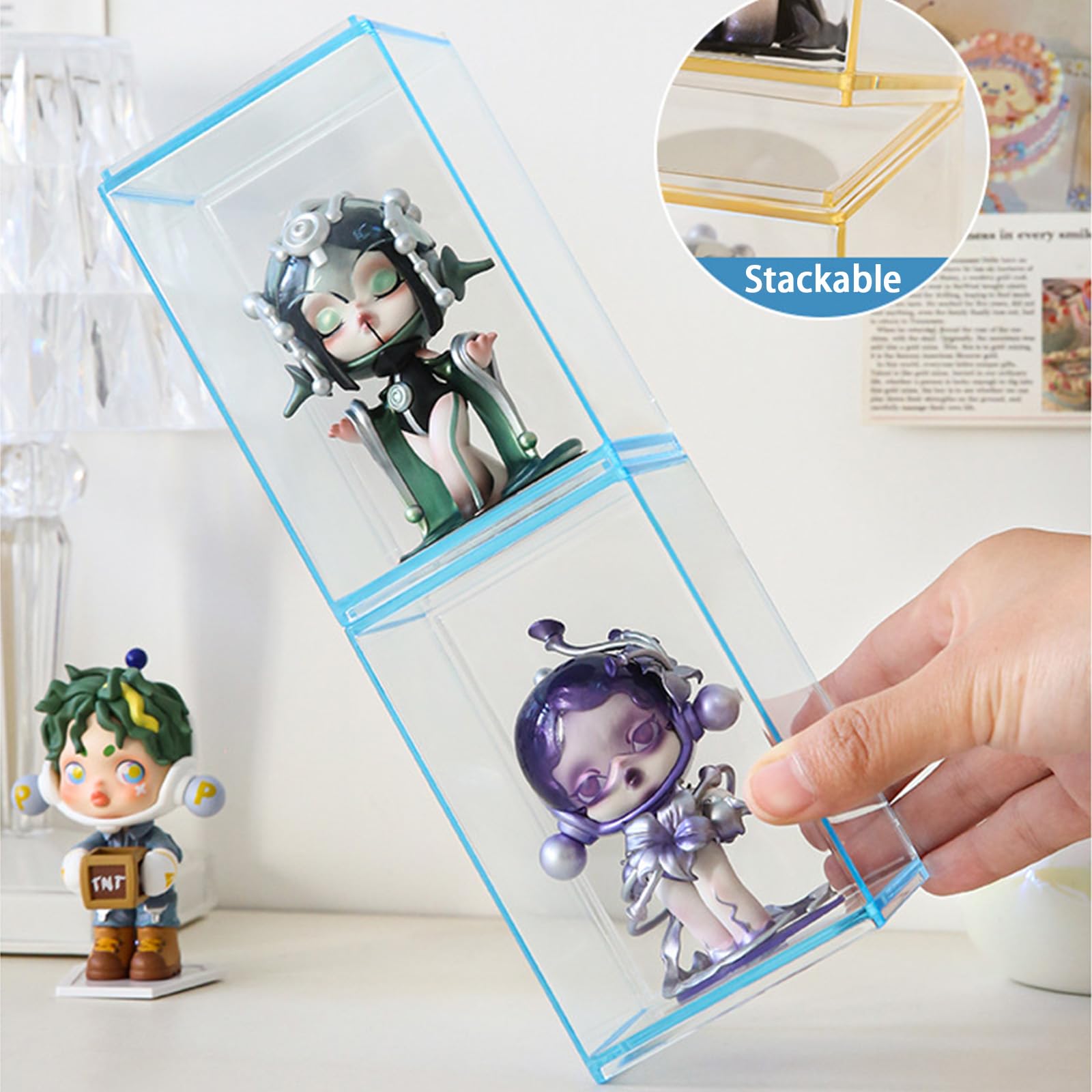 Acryl vitrine Kleurrijke figur - Pop Display Shelf recensie en prijs