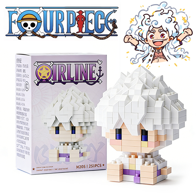 One Piece Anime Zonne God Nika - Building Block Mini recensie en prijs