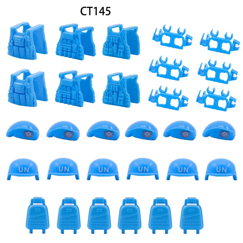 Un Vredeshandhaving Forc Baret - Lego Minifigure Holder recensie en prijs