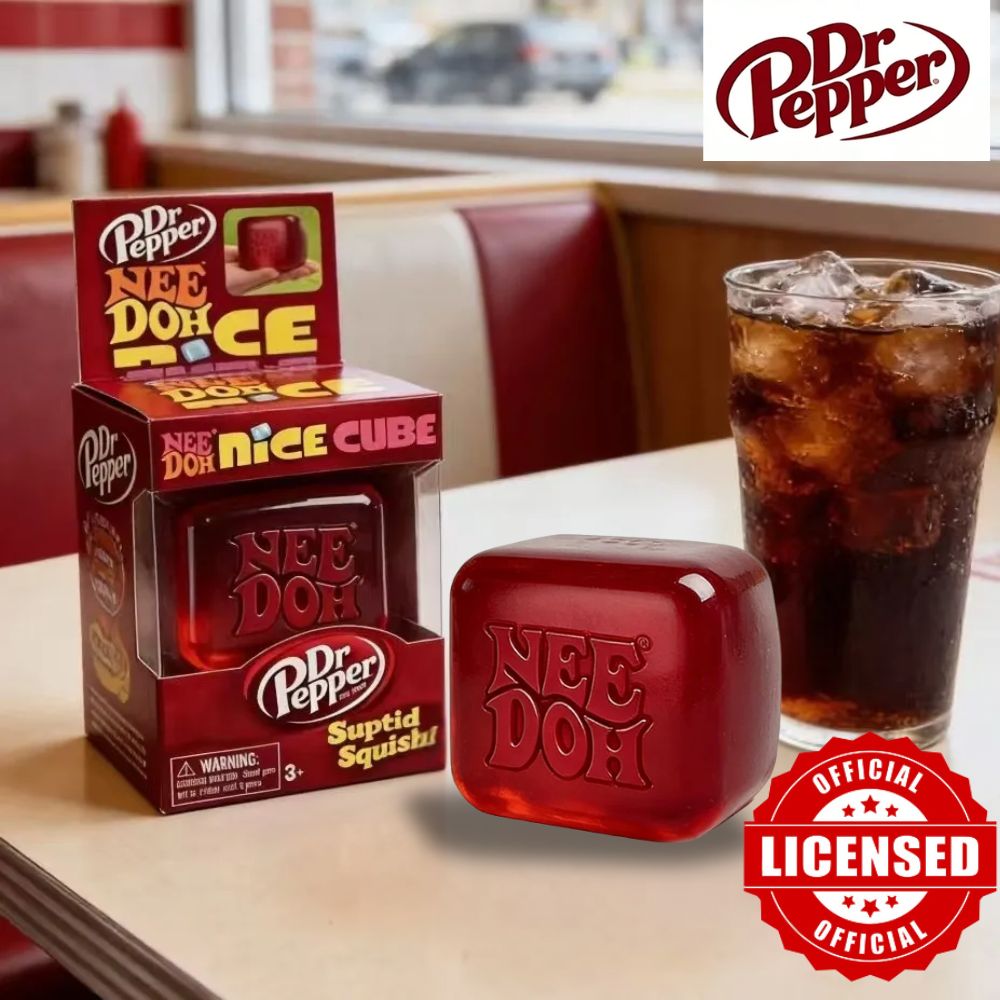 Dr Pepper x NeeDoh Nice Cube S - Fidget Cube Original recensie en prijs