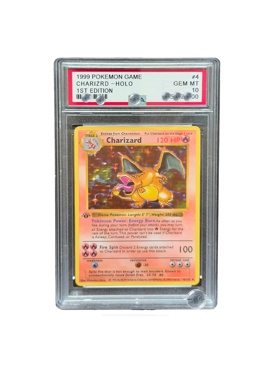 1999 POKEMON GAMECHARIZRD 1ST  - Graded Card Display recensie en prijs