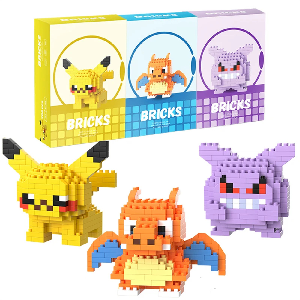 Pokemon Micro Bouwstenen Pikac - Building Block Mini recensie en prijs