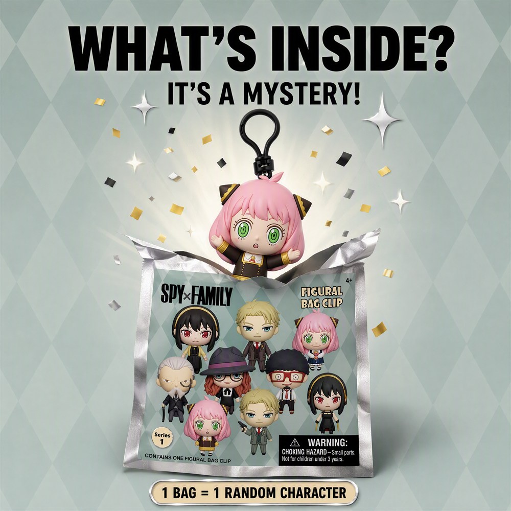 Spy x Family 3D PVC Tasclip Sl - Mystery Box Blind Bag recensie en prijs