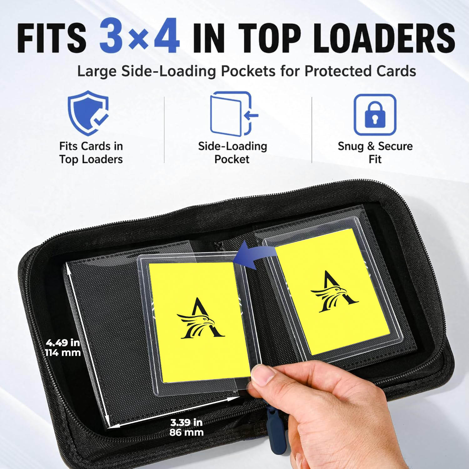 Top Loader Binder, 1 vak met 4 - Card Top Loader recensie en prijs