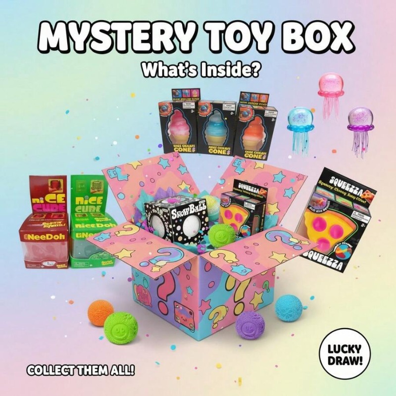2026 Hot Cute Cube & Ocean Squ - Mystery Box Blind Bag recensie en prijs