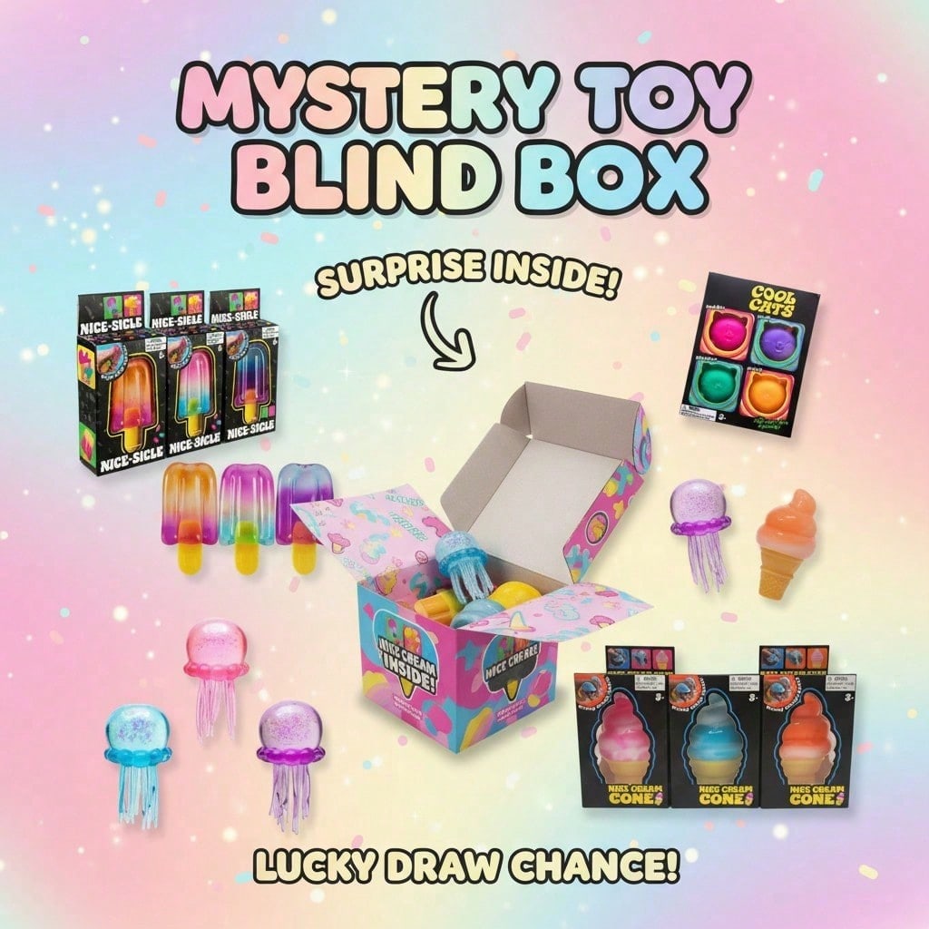 100+ stuks geassorteerde squis - Mystery Box Blind Bag recensie en prijs