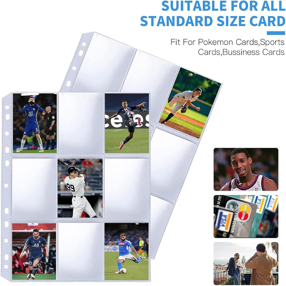 50 stuks 9-vakjes kaarthouders - Pokemon Binder Card recensie en prijs