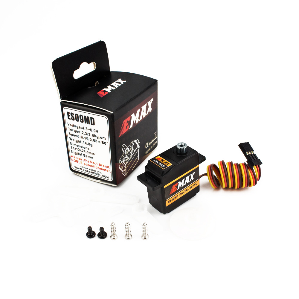 14g Micro Digitale Servo ES09M - Model Airplane Plastic recensie en prijs