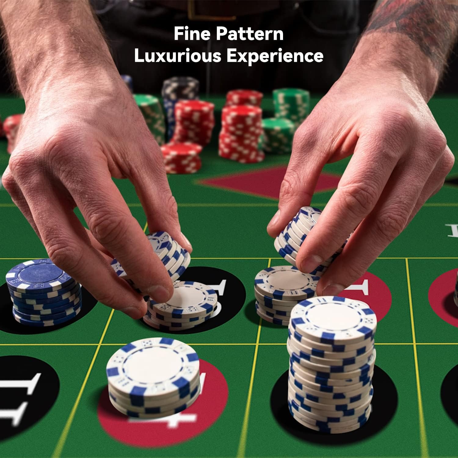120x60cm Groene Roulette Rubbe - Graded Card Display recensie en prijs